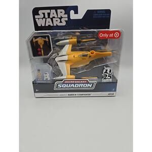 Star Wars Micro Galaxy Squadron Anakin's Naboo N-1 Starfighter Episode 1 R2-D2